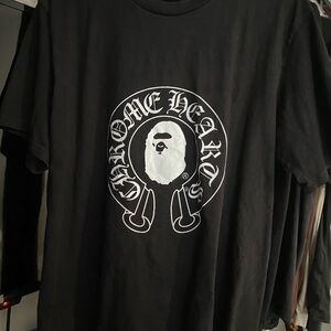 Chrome Hearts Black Tee with Iconic Graphic